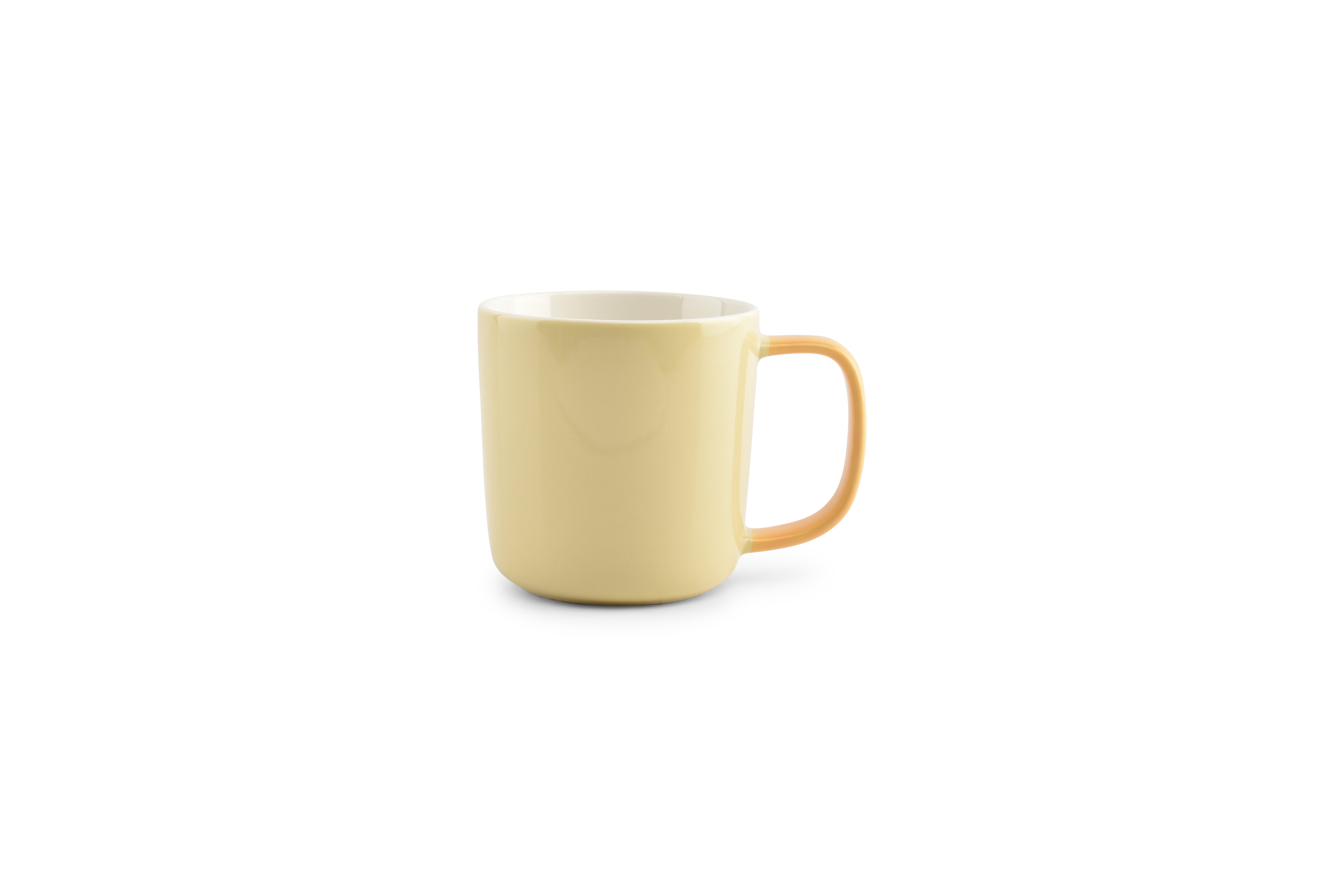 Beker 37cl geel Mae