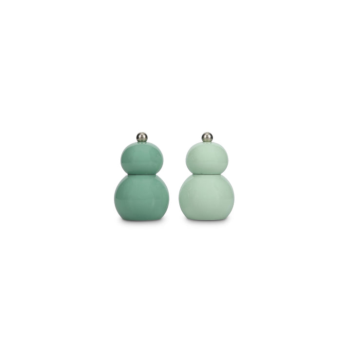ONA - Peper/zoutmolen H12cm groen Betty - set van 2