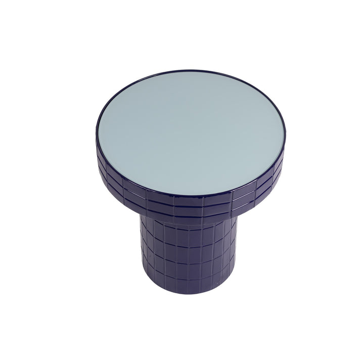 ONA - Bijzettafel 48,5xH51,5cm blauw Bowie