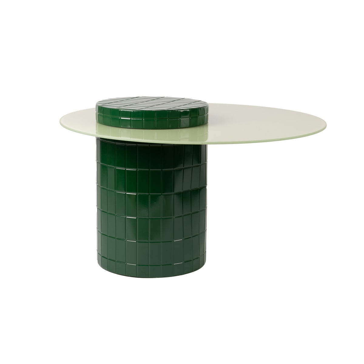 ONA - Bijzettafel 80xH49cm groen Bowie