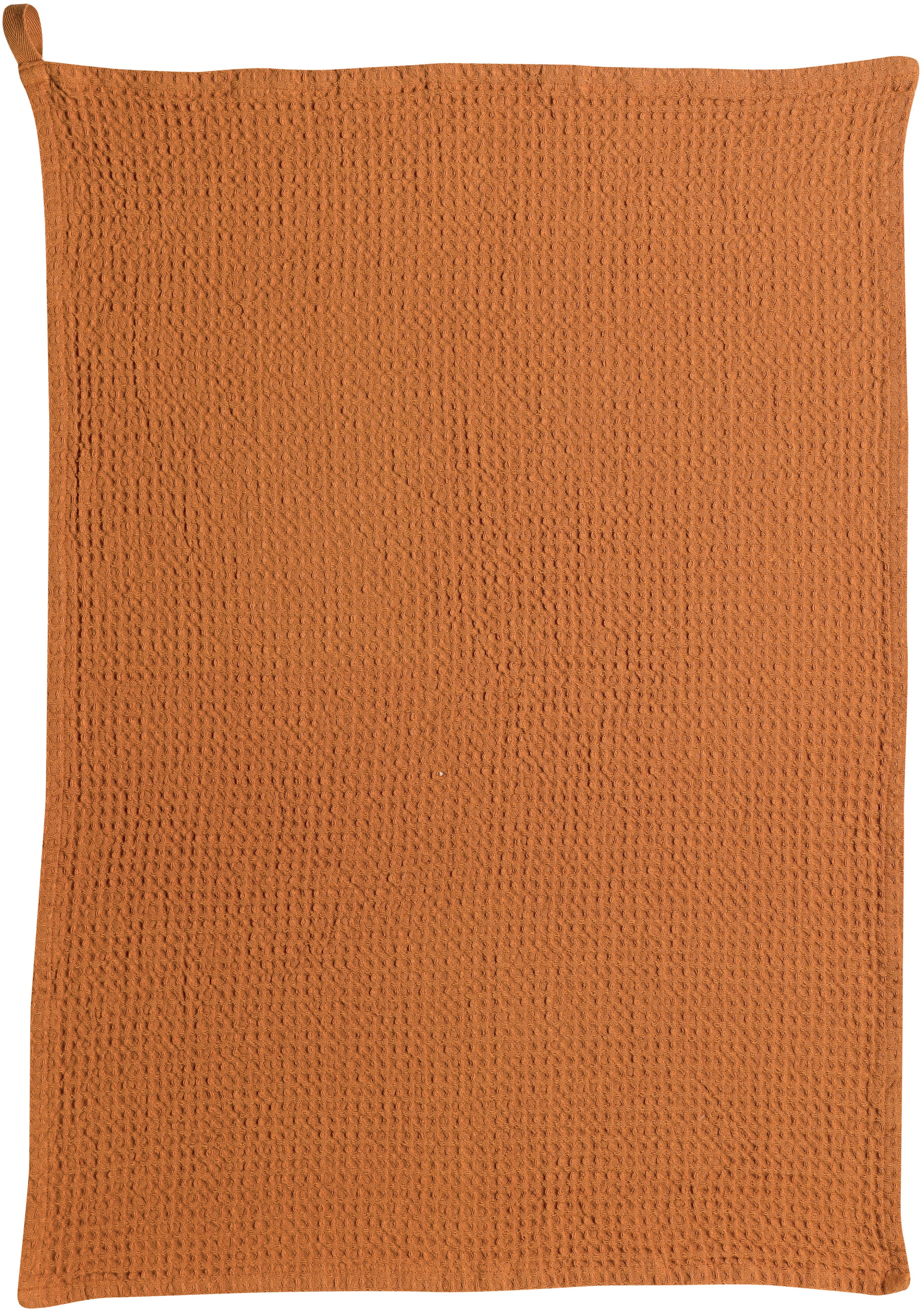 Effen wafeldoek Mumba Cannelle 50 X 70