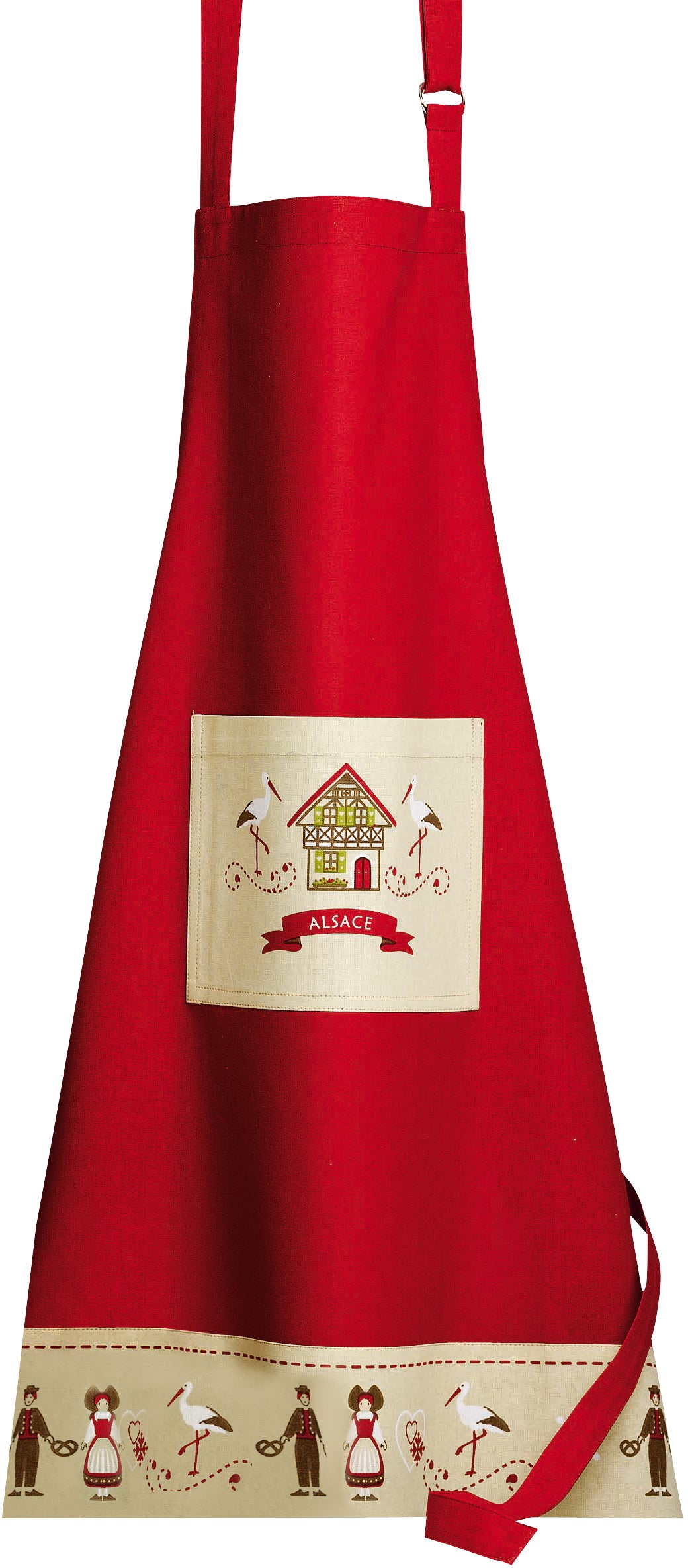 Hisla keukenschort Rouge/Écru 72 X 85