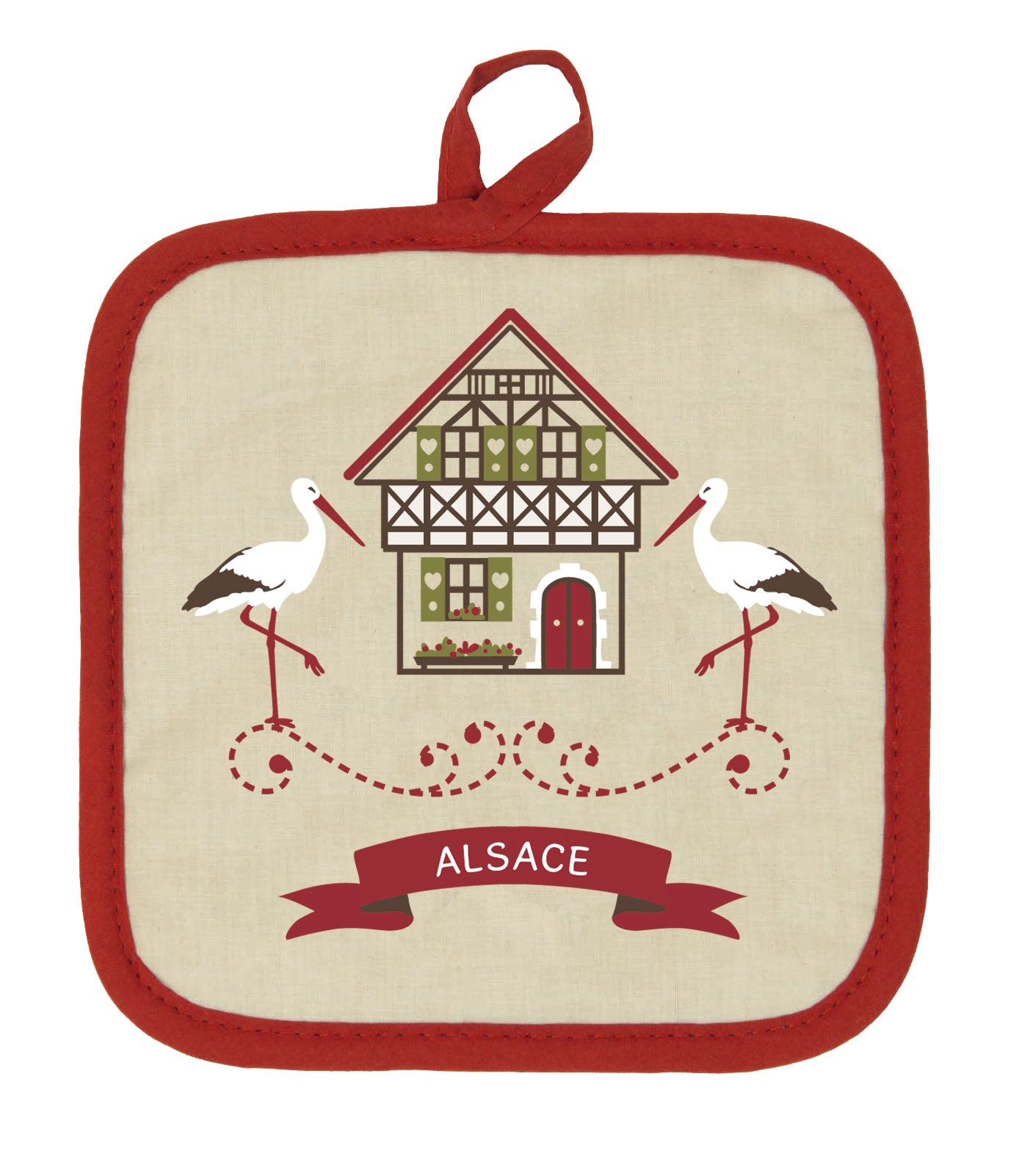 Hisla pannenlap Beige 18 X 18