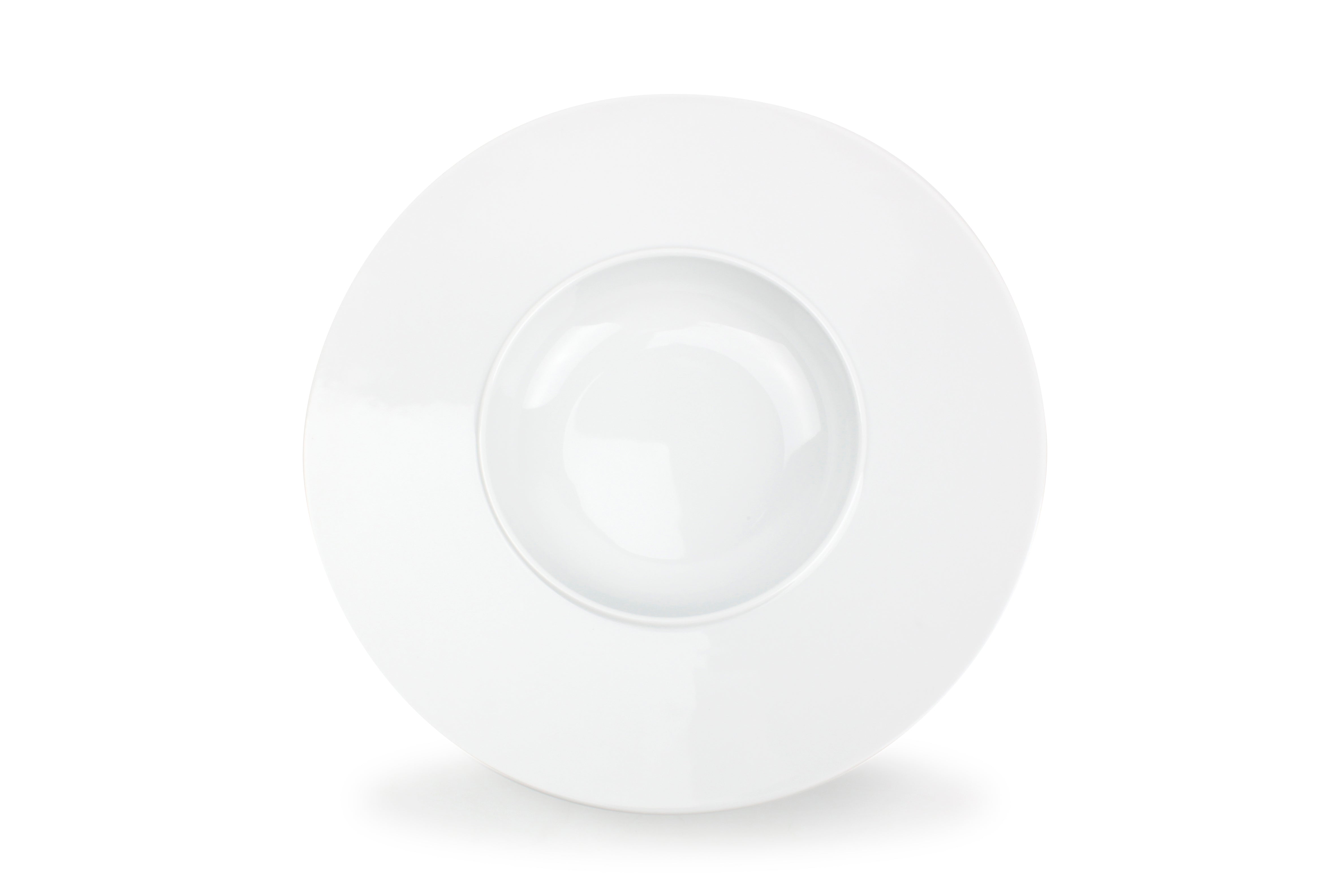 Diep bord 29,5/15xH3,5cm wit Appetite