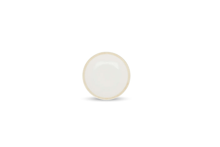 Bonbistro - Plat bord 16cm beige Linea (set van 6)