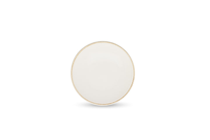 Bonbistro - Plat bord 21cm beige Linea (set van 6)
