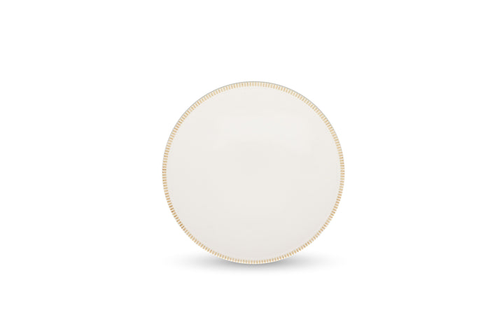 Bonbistro - Plat bord 25cm beige Linea (set van 6)