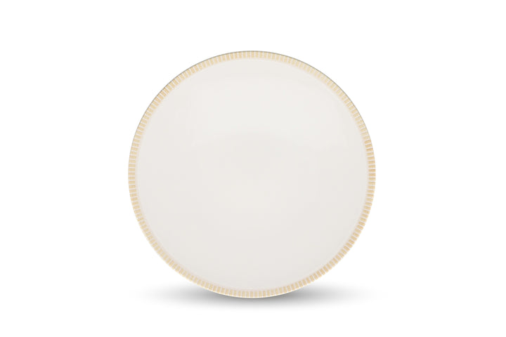 Bonbistro - Plat bord 32cm beige Linea (set van 2)