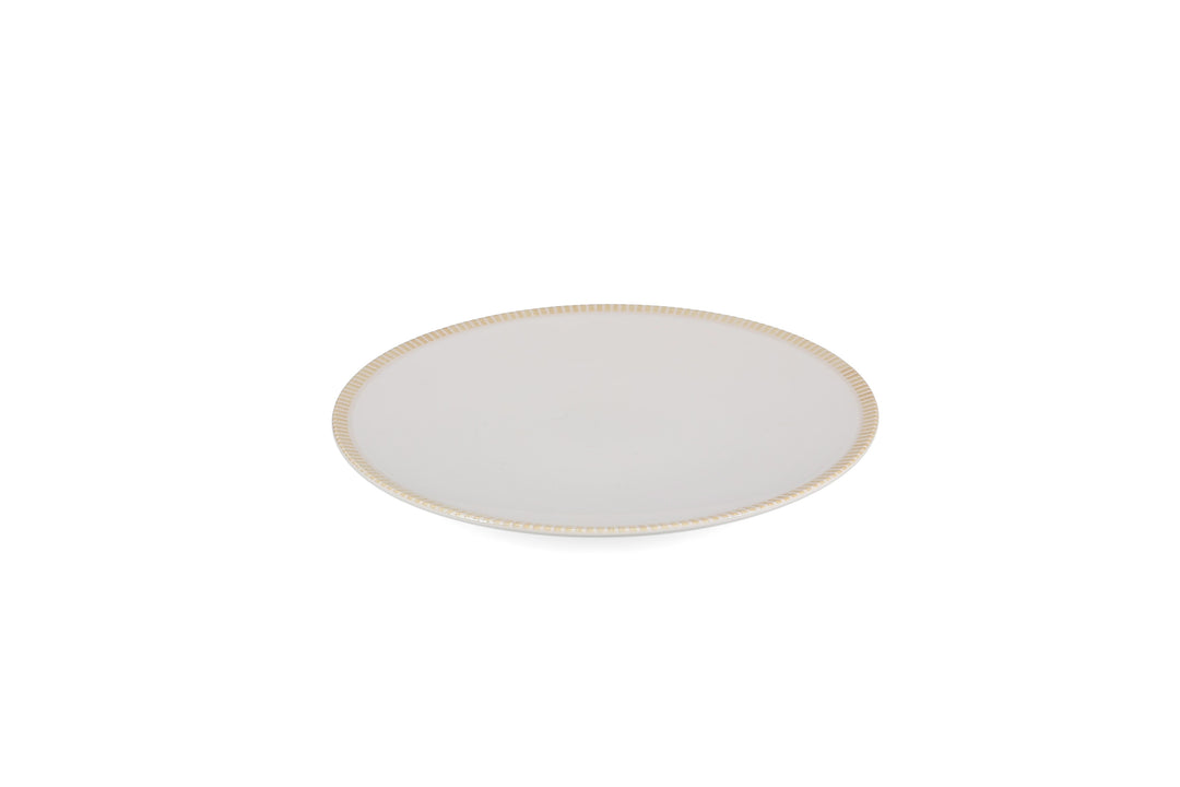 Bonbistro - Plat bord 32cm beige Linea (set van 2)