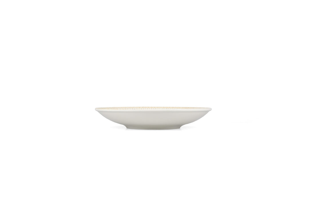Bonbistro - Kom 25,5xH4,5cm beige Linea (set van 3)