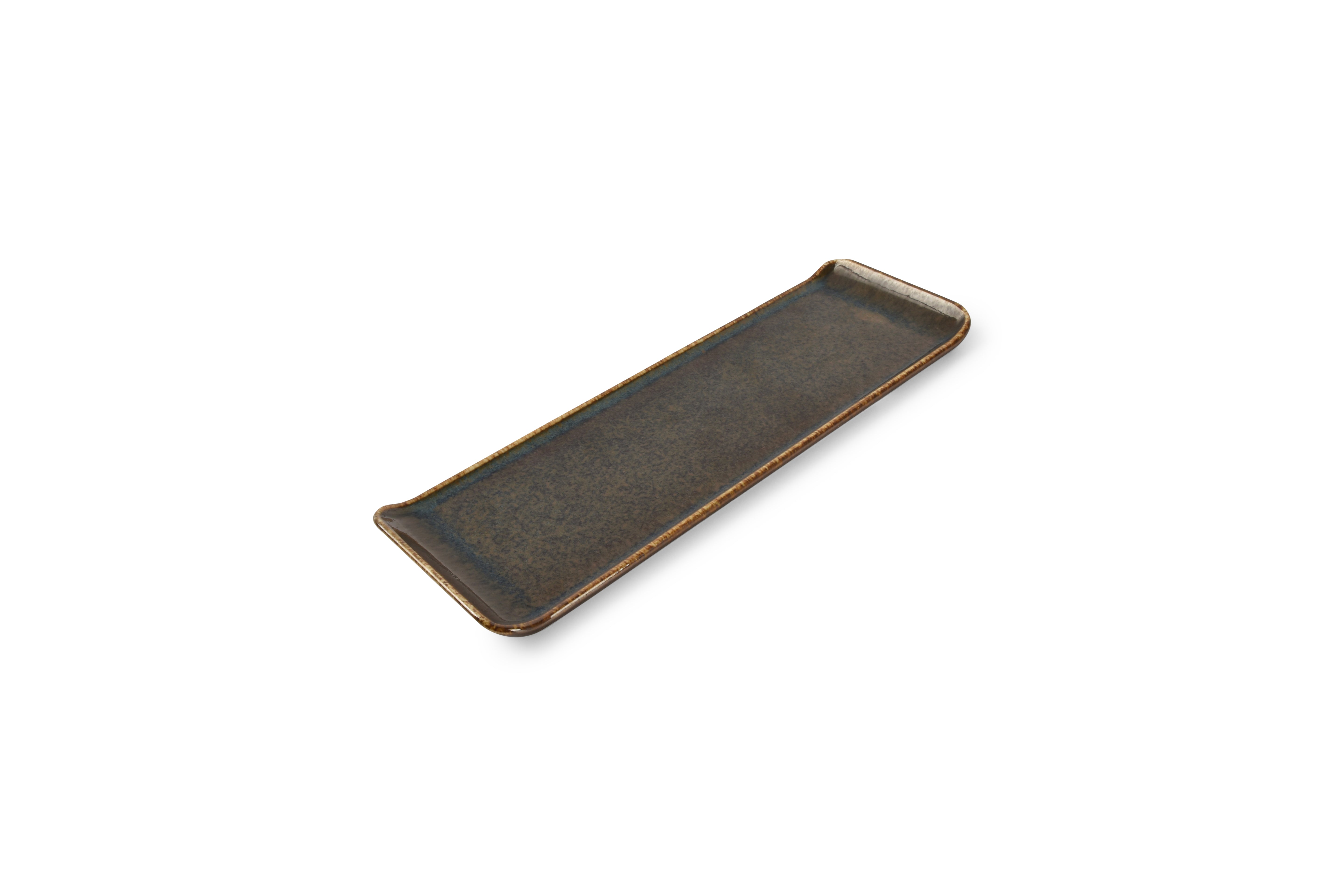 Serveerschaal 30x9,5cm groen Cirro