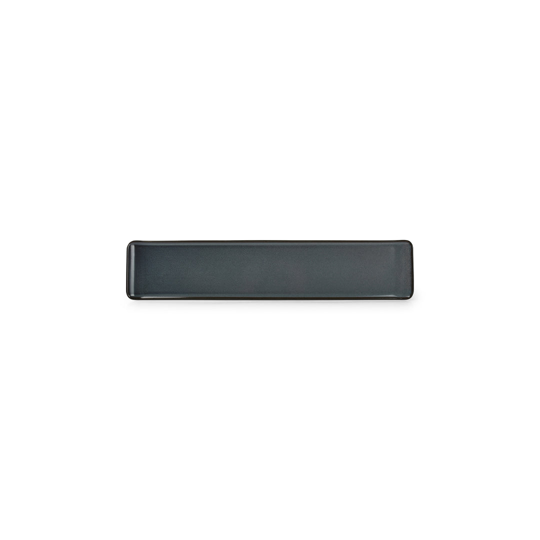 Bonbistro - Serveerschaal 46,5x9,5cm donkerblauw Cirro - Set van 6