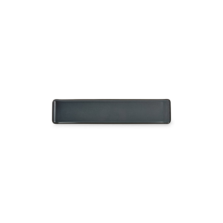 Bonbistro - Serveerschaal 46,5x9,5cm donkerblauw Cirro - Set van 6