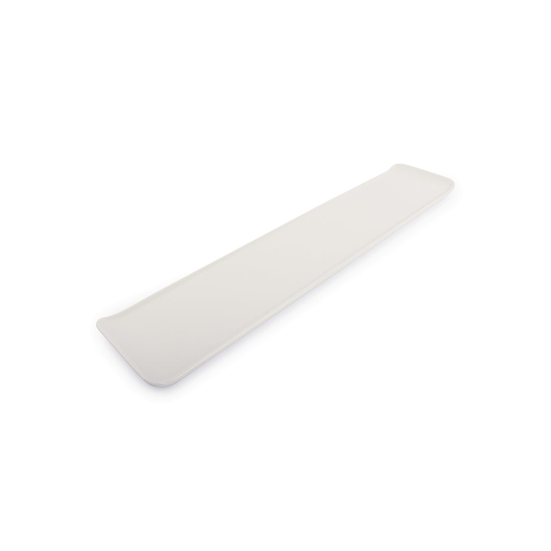Bonbistro - Serveerschaal 46,5x9,5cm wit Cirro - Set van 6