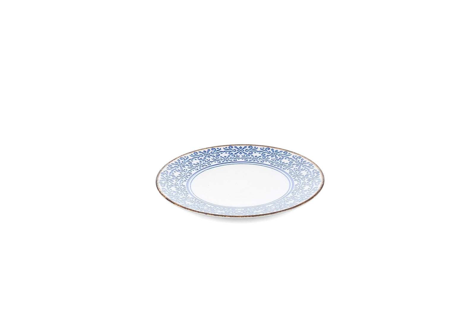Bonbistro - Plat bord 25cm blauw Azul (set van 6)