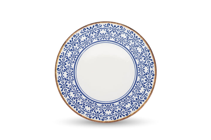 Bonbistro - Plat bord 32cm blauw Azul (set van 2)