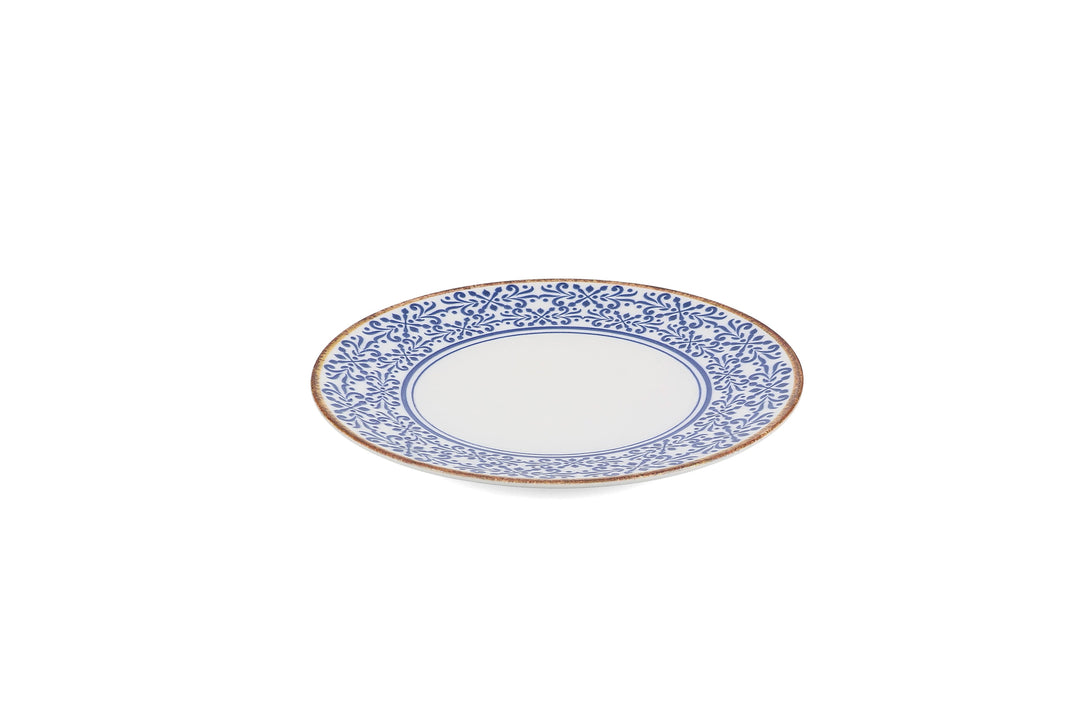 Bonbistro - Plat bord 32cm blauw Azul (set van 2)
