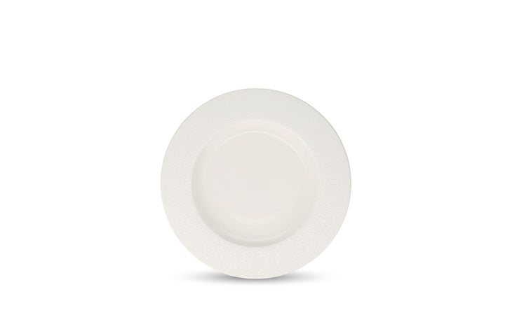 Bonbistro - Plat bord 31/20,5cm rim wit Astro (set van 2)