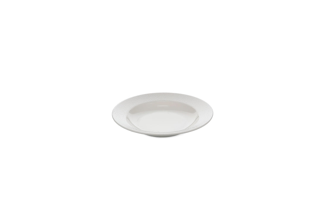Bonbistro - Diep bord 23/17xH4cm wit Astro