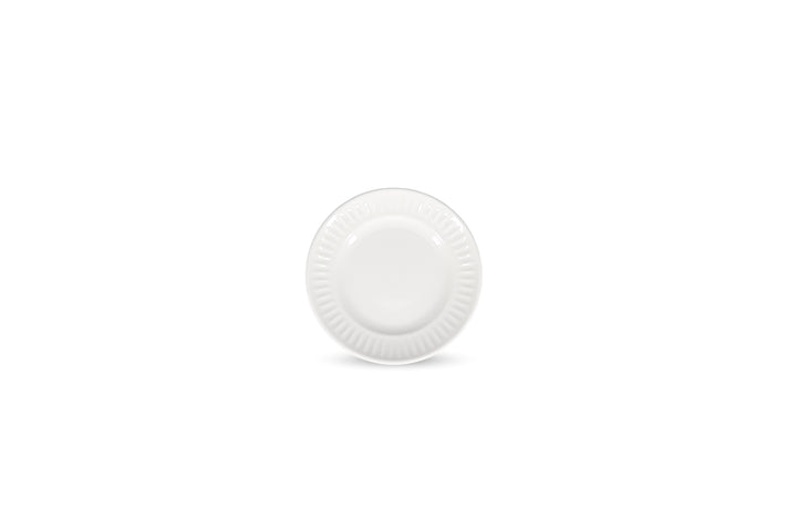 Bonbistro - Plat bord 15cm wit Solar (set van 6)