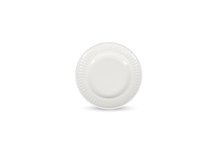 Bonbistro - Plat bord 21cm wit Solar (set van 6)