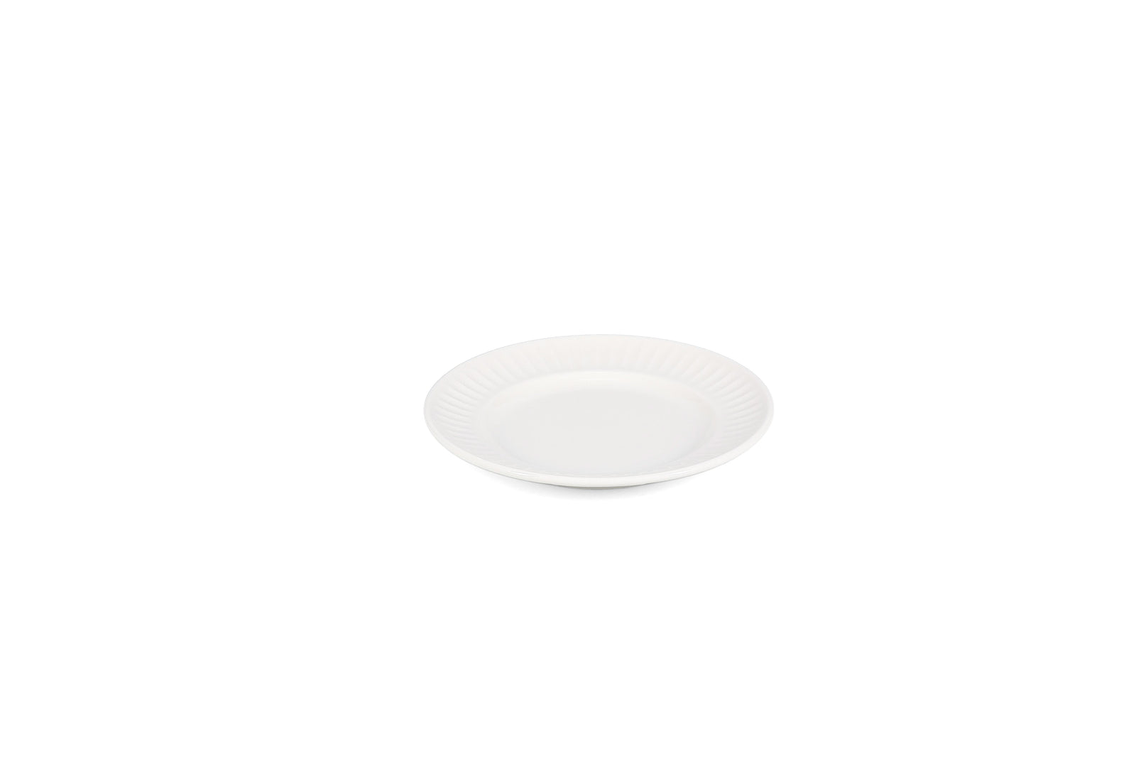 Bonbistro - Plat bord 21cm wit Solar (set van 6)