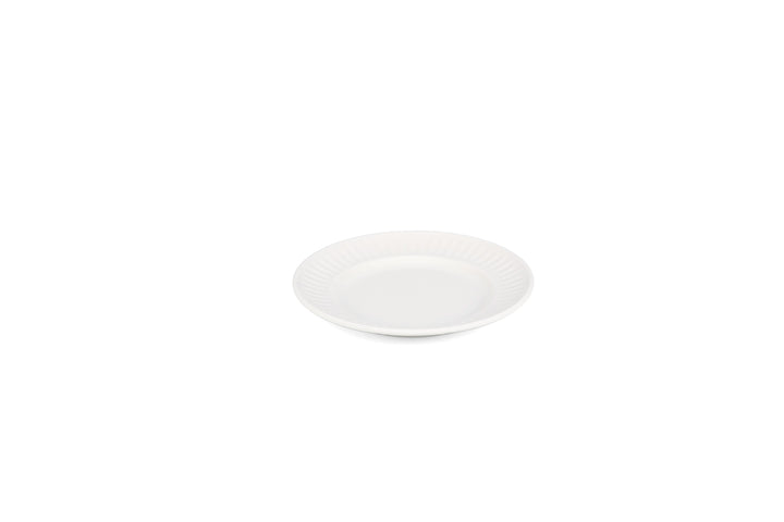 Bonbistro - Plat bord 21cm wit Solar (set van 6)