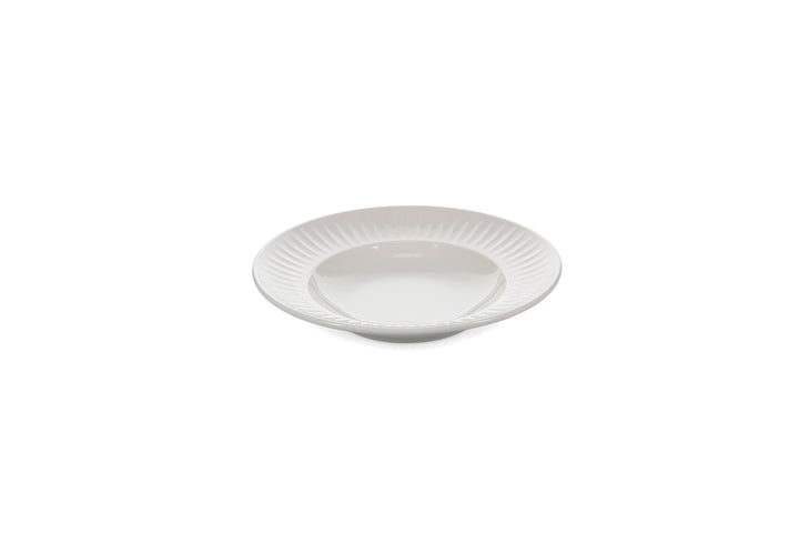 Bonbistro - Diep bord 28/18xH5cm wit Solar (set van 6)