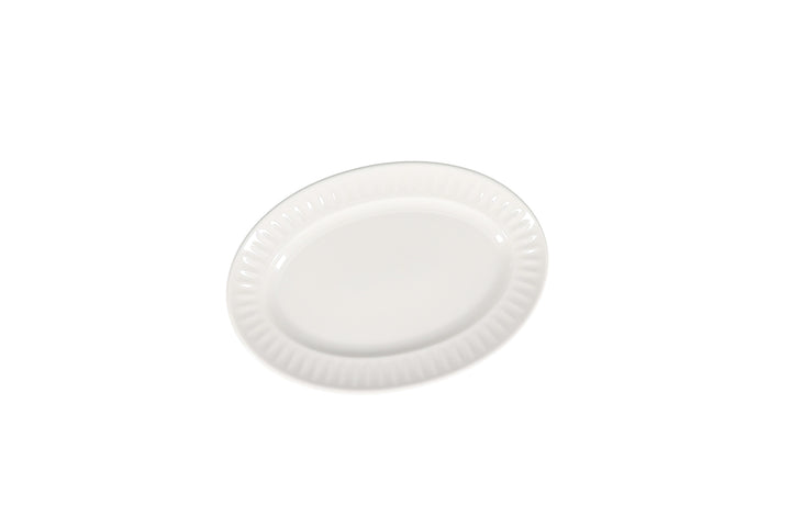 Bonbistro - Serveerschaal 28x19,5cm wit Solar (set van 4)