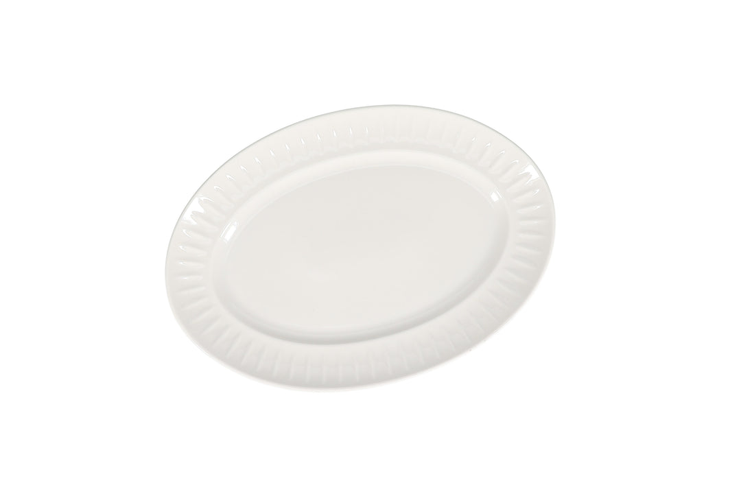 Bonbistro - Serveerschaal 36x25,5cm wit Solar