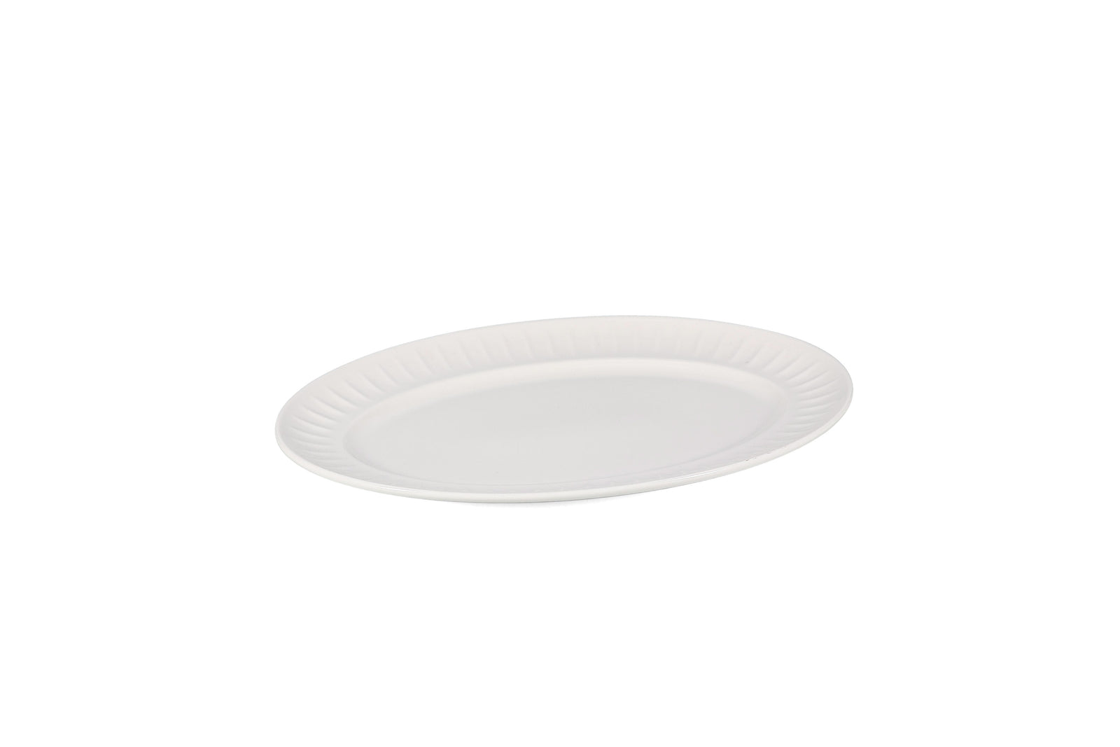Bonbistro - Serveerschaal 36x25,5cm wit Solar (set van 4)