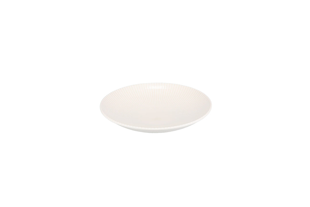 Bonbistro - Kom 25,5xH4,5cm wit Solis (set van 3)