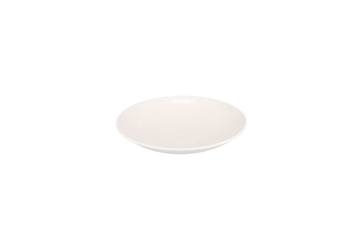 Bonbistro - Kom 25,5xH4,5cm wit Solis (set van 3)