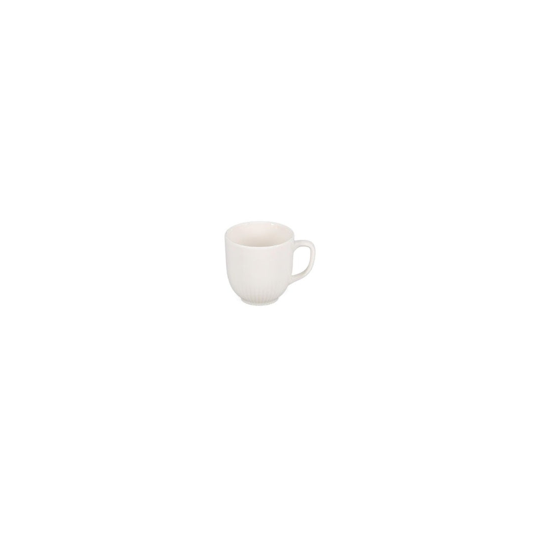 Bonbistro - Mokkakop 9cl wit Solis (set van 12)