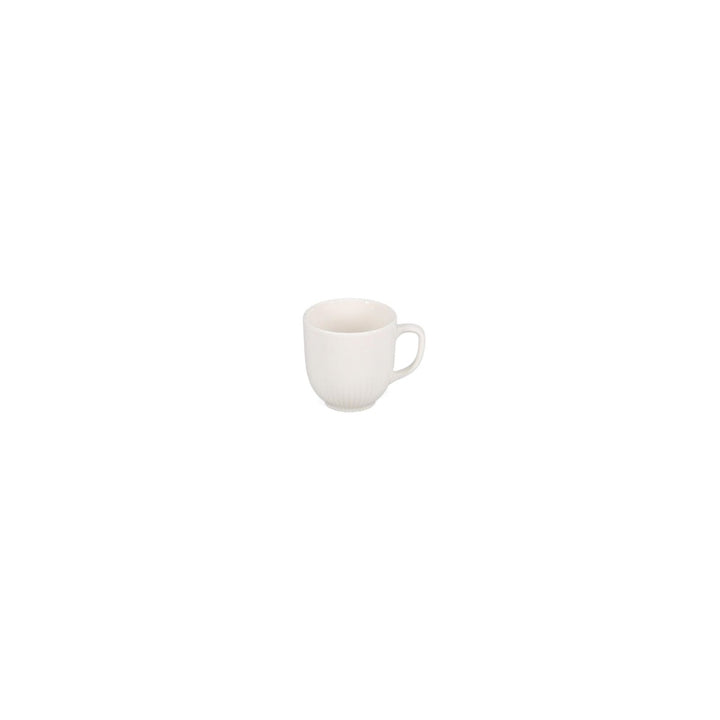 Bonbistro - Mokkakop 9cl wit Solis (set van 12)