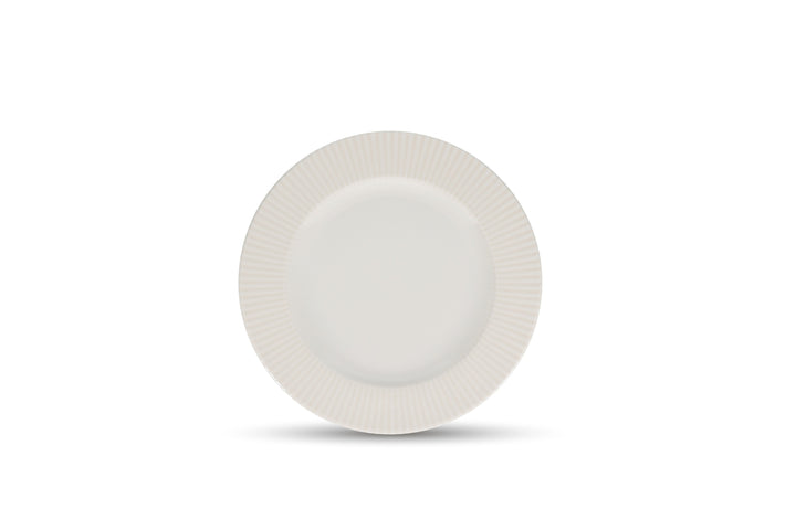 Bonbistro - Plat bord 27/19cm wit Solis (set van 6)