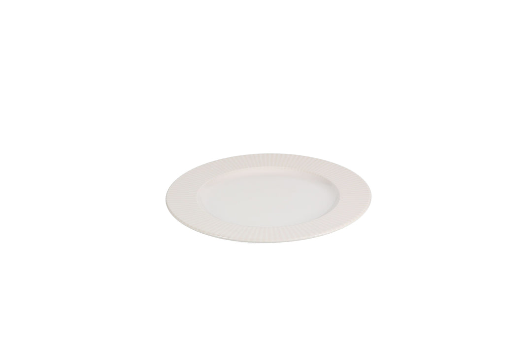 Bonbistro - Plat bord 27/19cm wit Solis (set van 6)