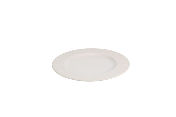 Bonbistro - Plat bord 31/20,5cm wit Solis (set van 2)