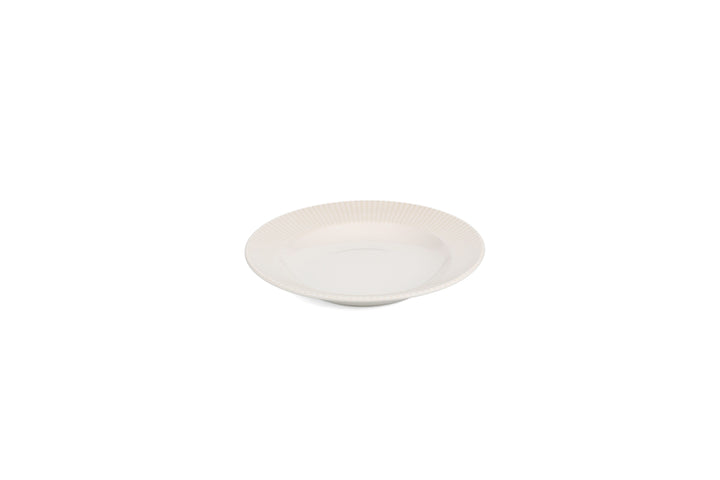 Bonbistro - Diep bord 23/17xH4cm wit Solis (set van 6)