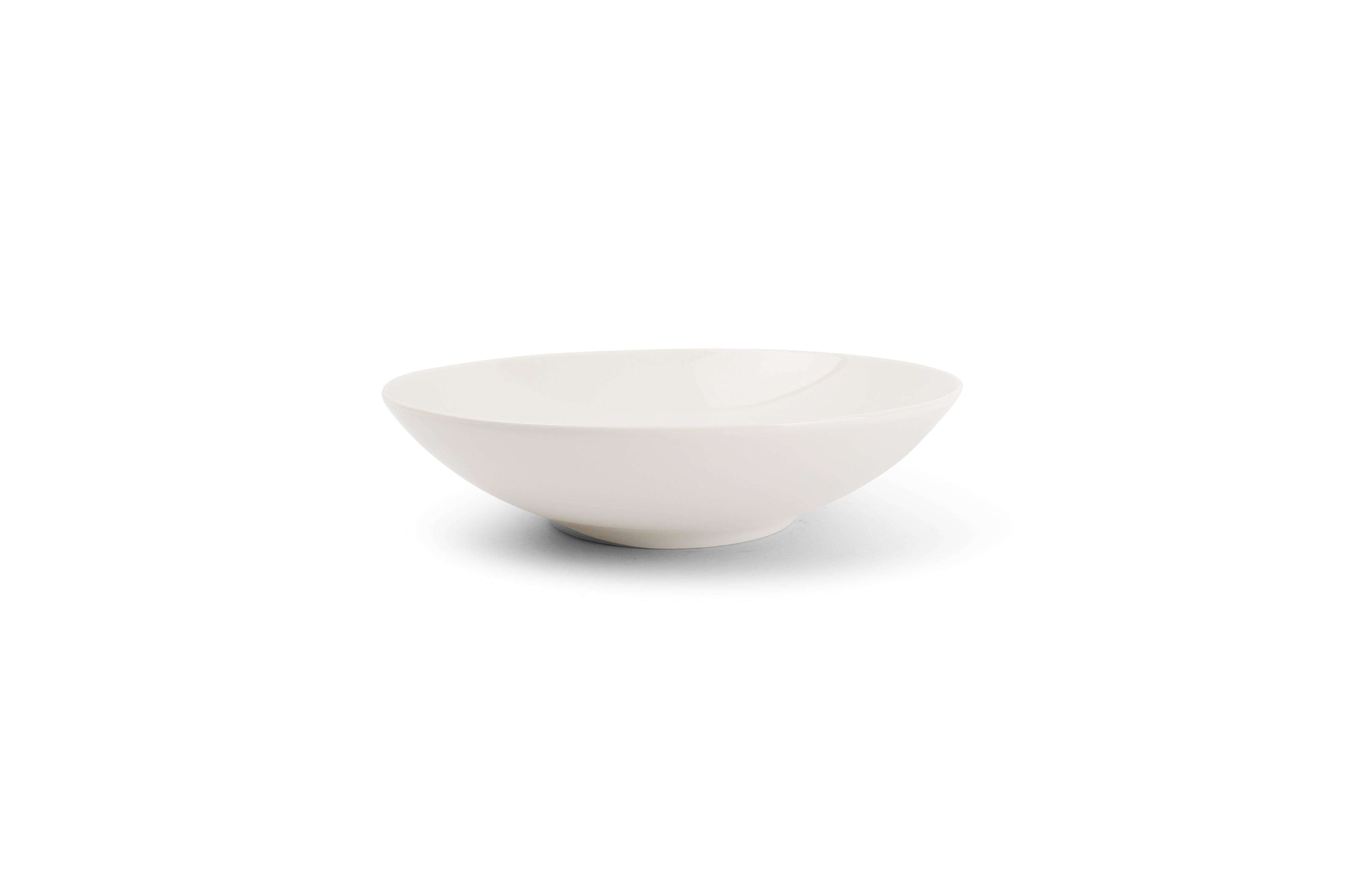 Diep bord 21xH5cm wit Cirro