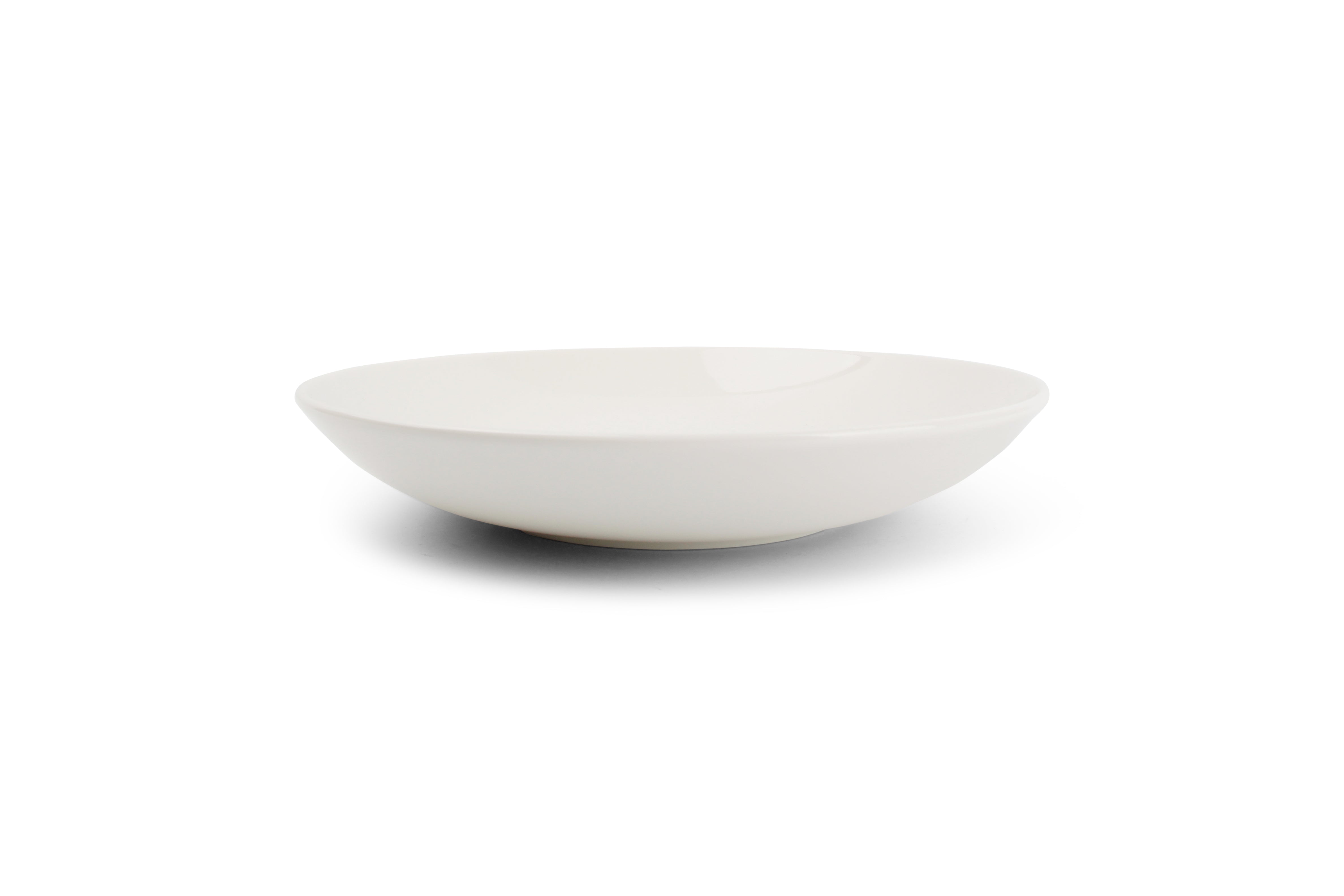Diep bord 26xH4,5cm wit Cirro