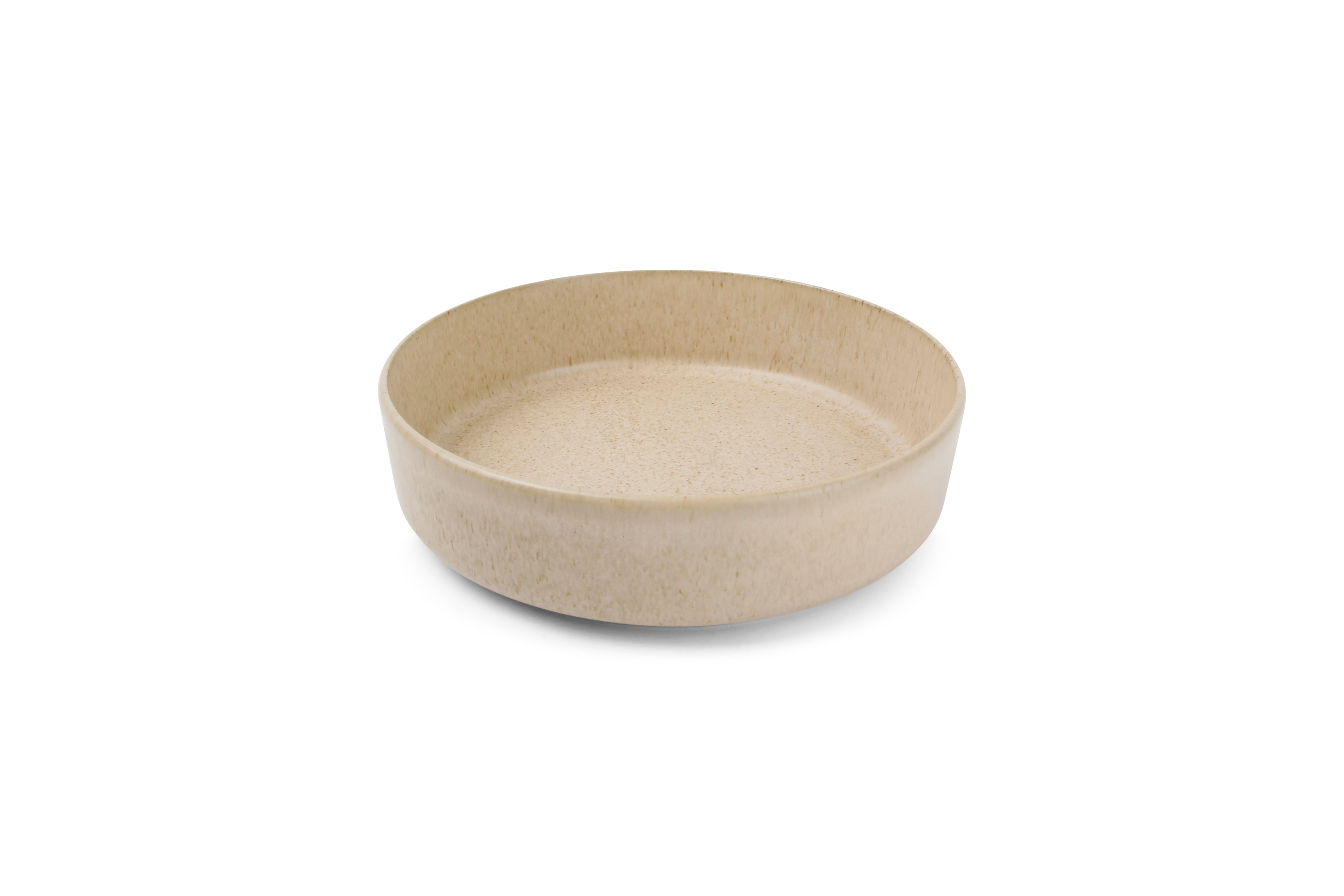 Diep bord 19xH5cm beige Pila