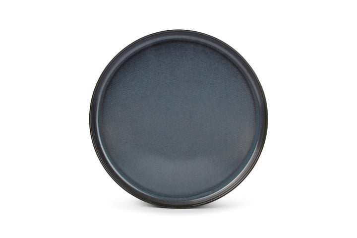 Bonbistro - Plat bord 25cm donker blauw Pila - Set van 3