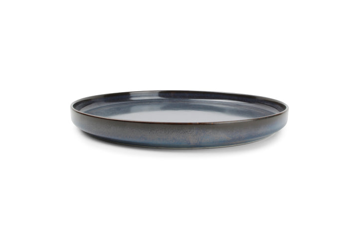 Bonbistro - Plat bord 25cm donker blauw Pila - Set van 3