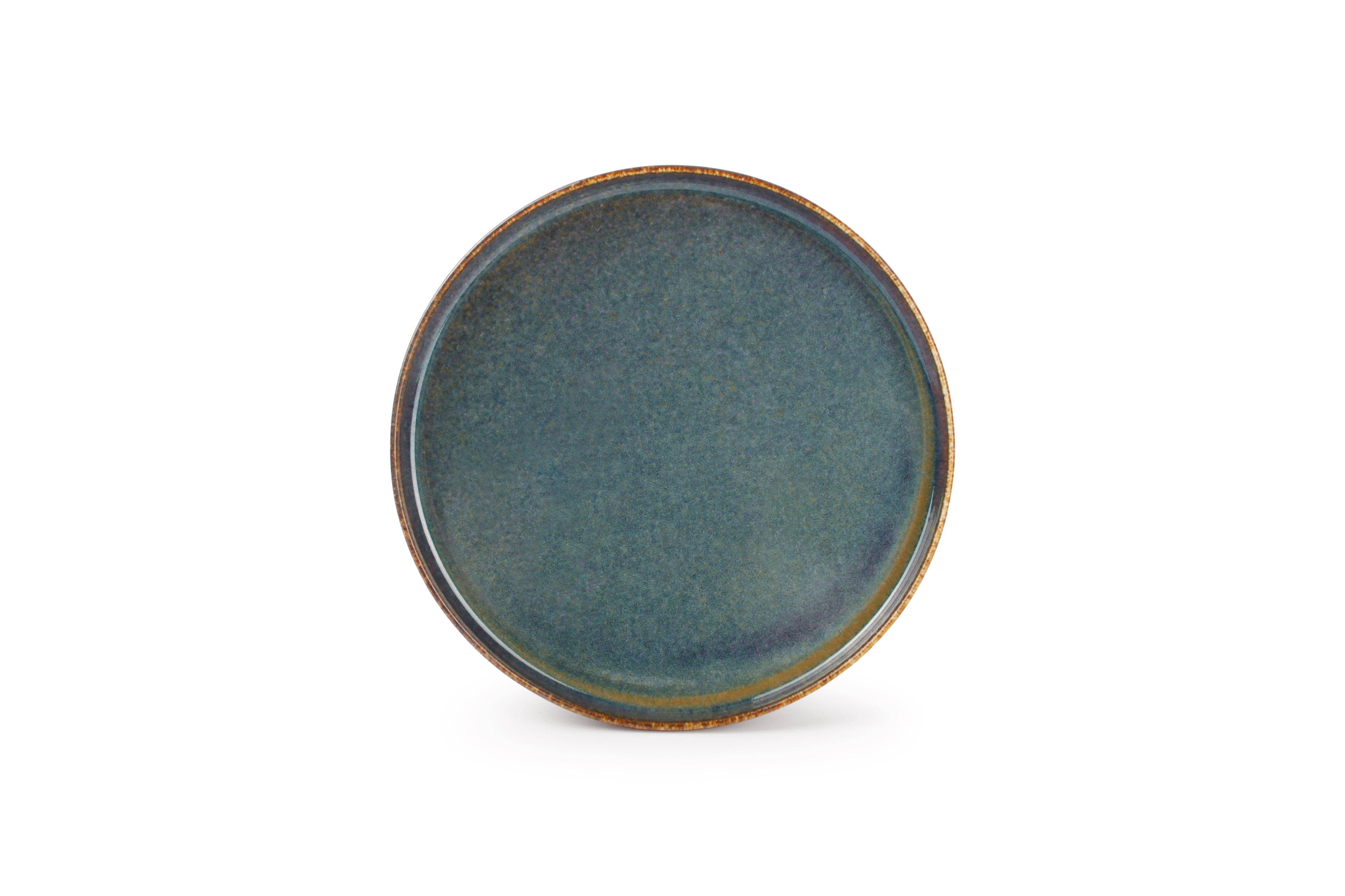 Plat bord 27,5cm groen Pila