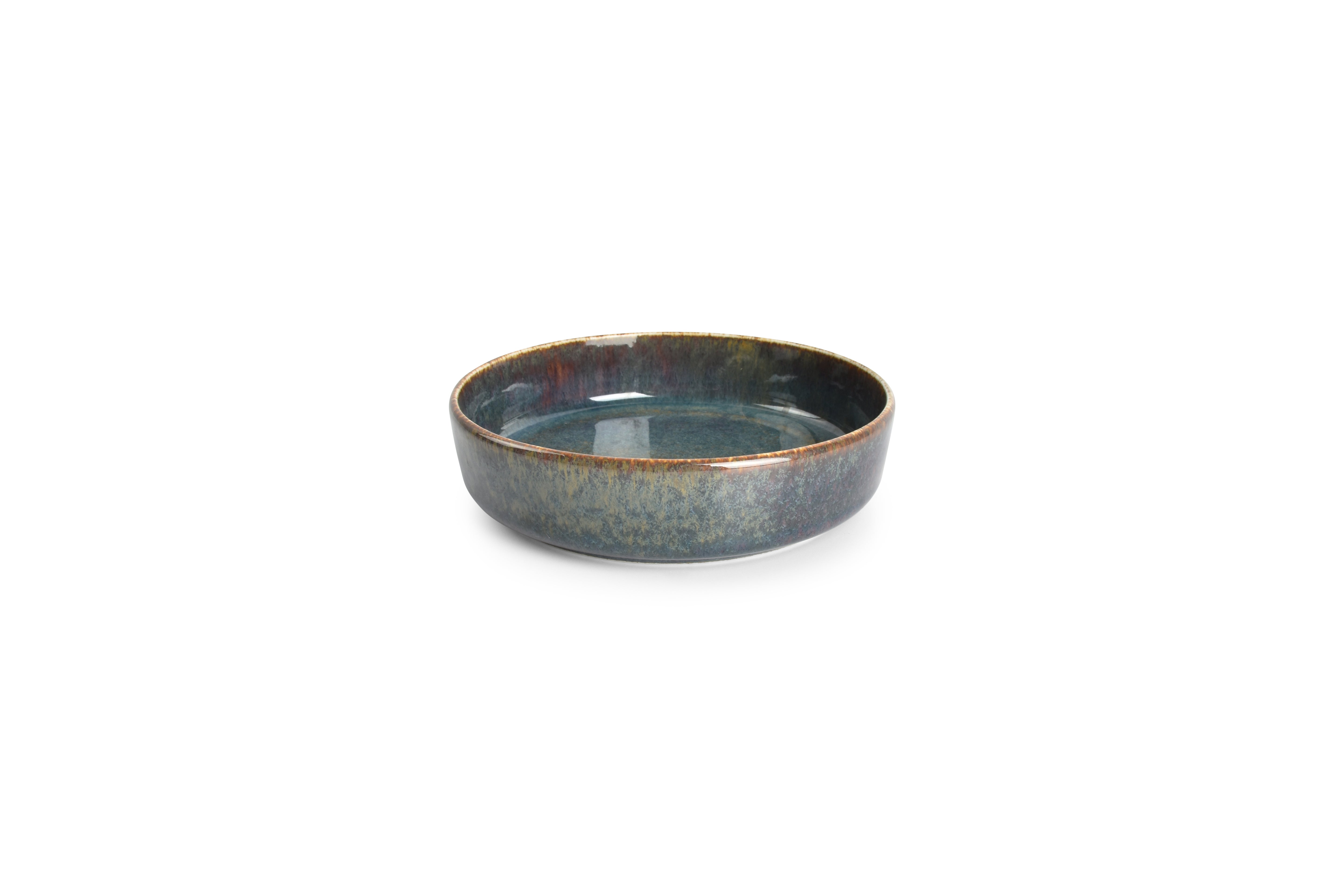 Diep bord 16xH4cm groen Pila