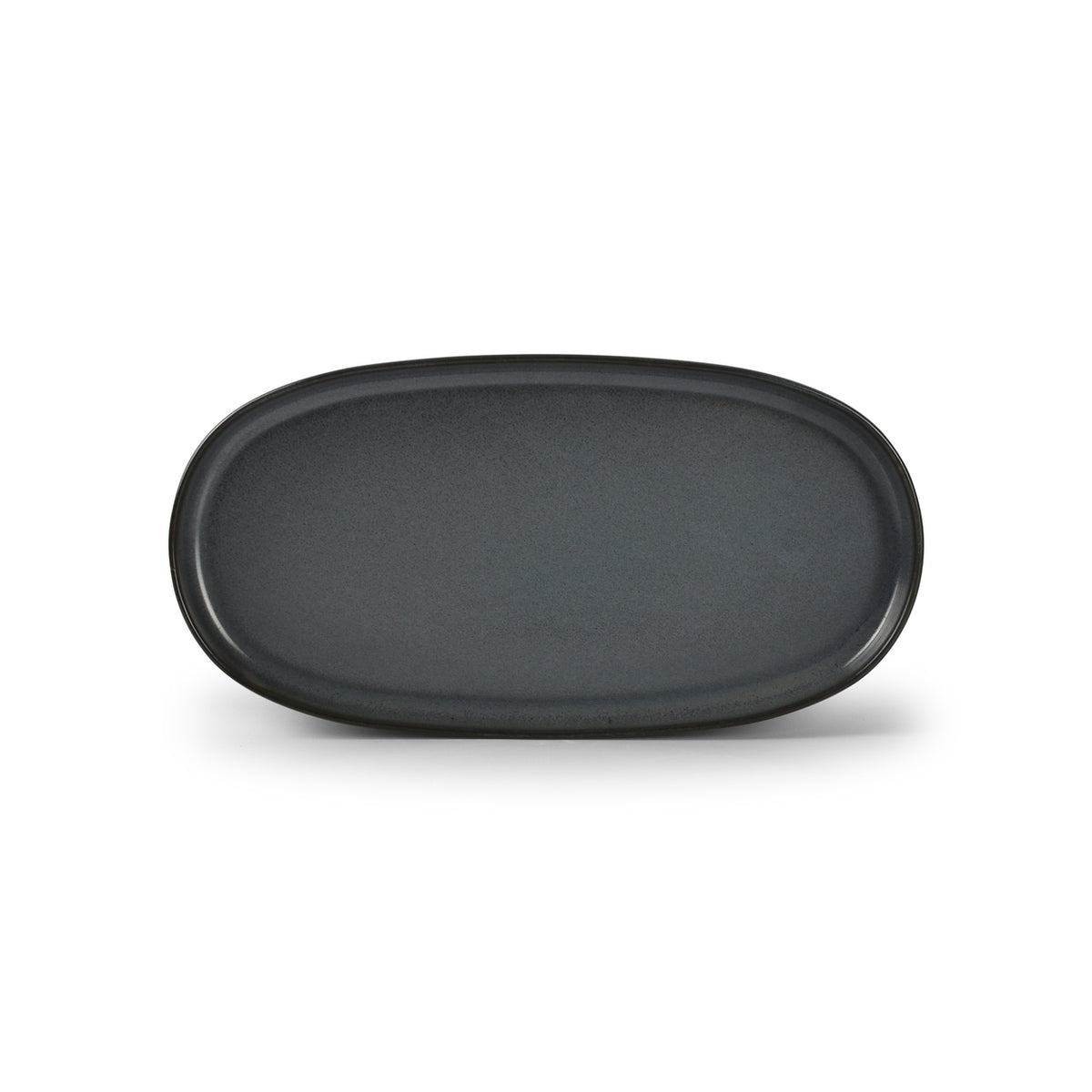 Bonbistro - Plat bord 30x15xH2cm donker blauw Pila - Set van 3