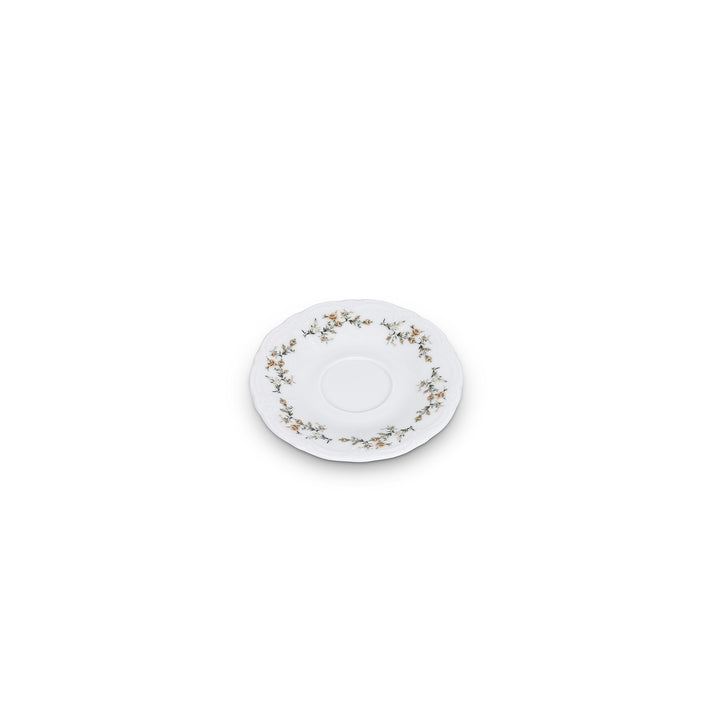 Bonbistro - Mokkaschotel 14cm Bruine bloem Retro