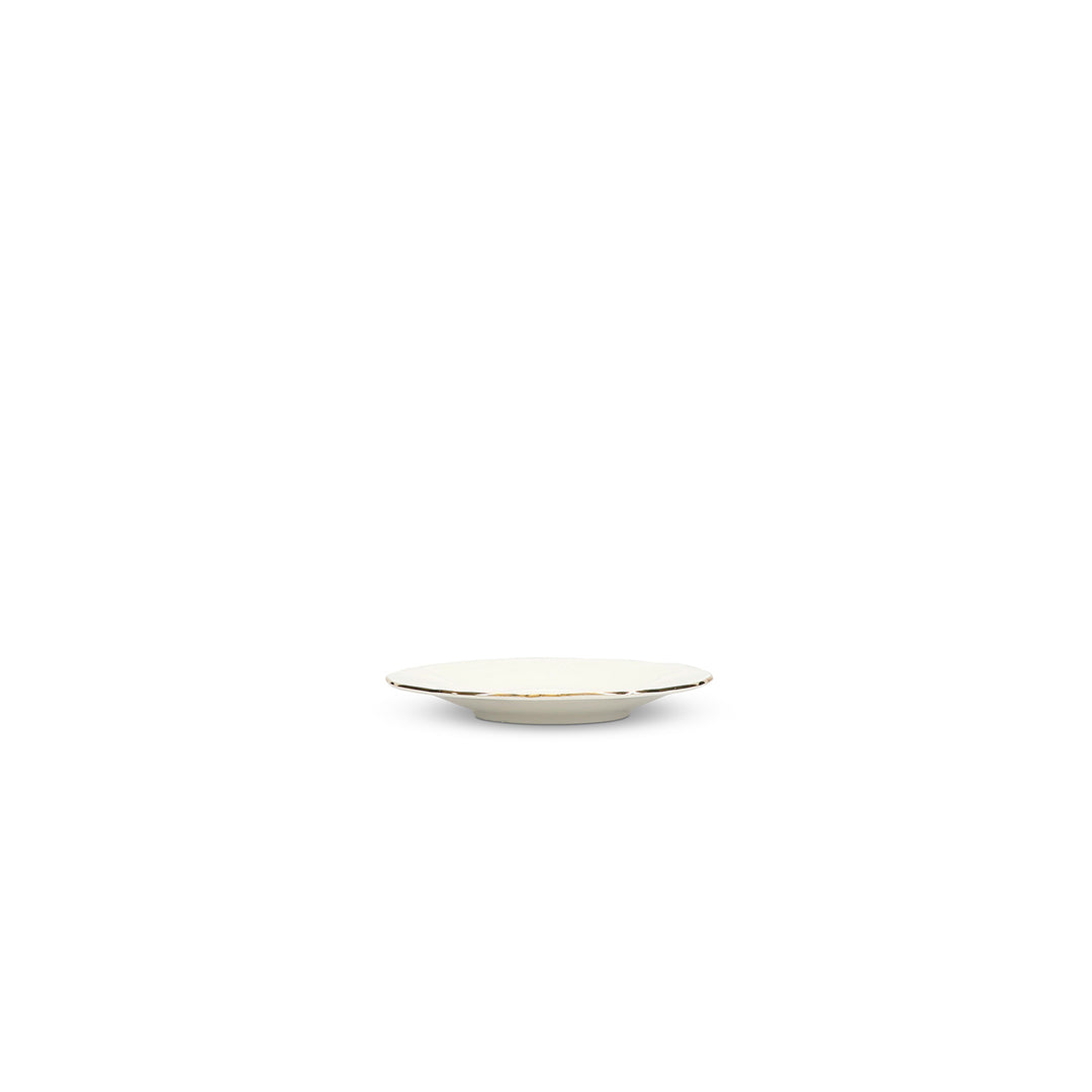 Bonbistro - Mokkaschotel 14cm met gouden rand Retro