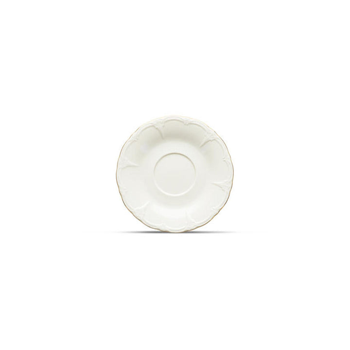 Bonbistro - Schotel 16,5cm met gouden rand Retro